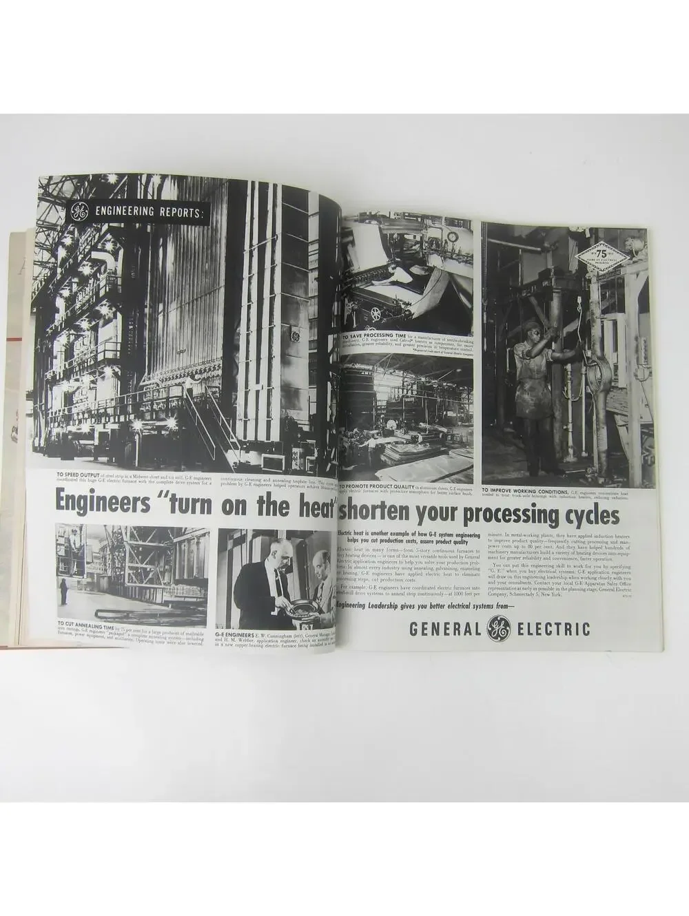 Vintage FORTUNE Magazine November 1953 Chrysler Oldsmobile General Electric Ads